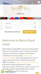 Mobile Screenshot of beninroyalhotel.com