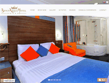 Tablet Screenshot of beninroyalhotel.com